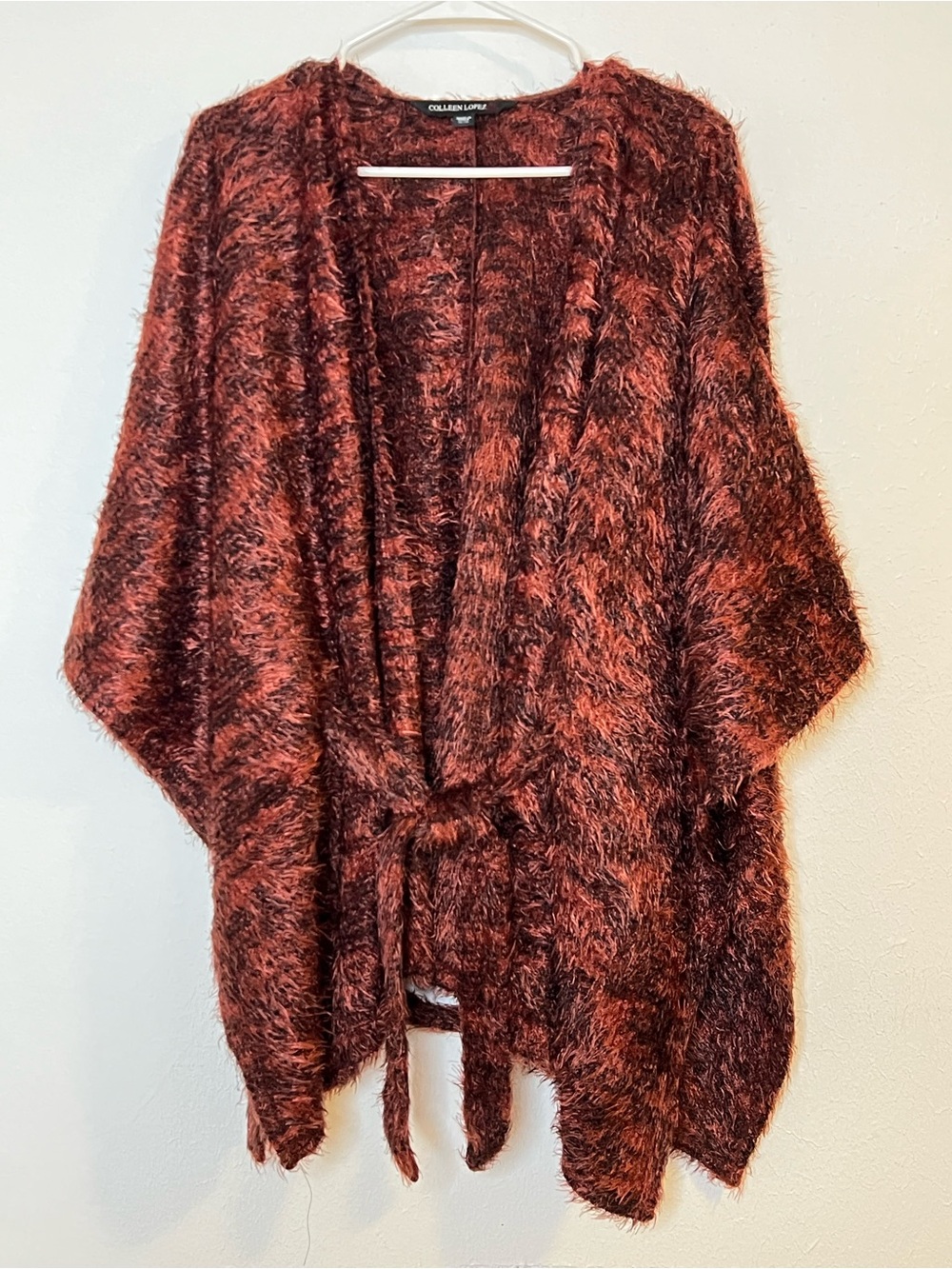 Colleen Lopez NEW Belted Poncho